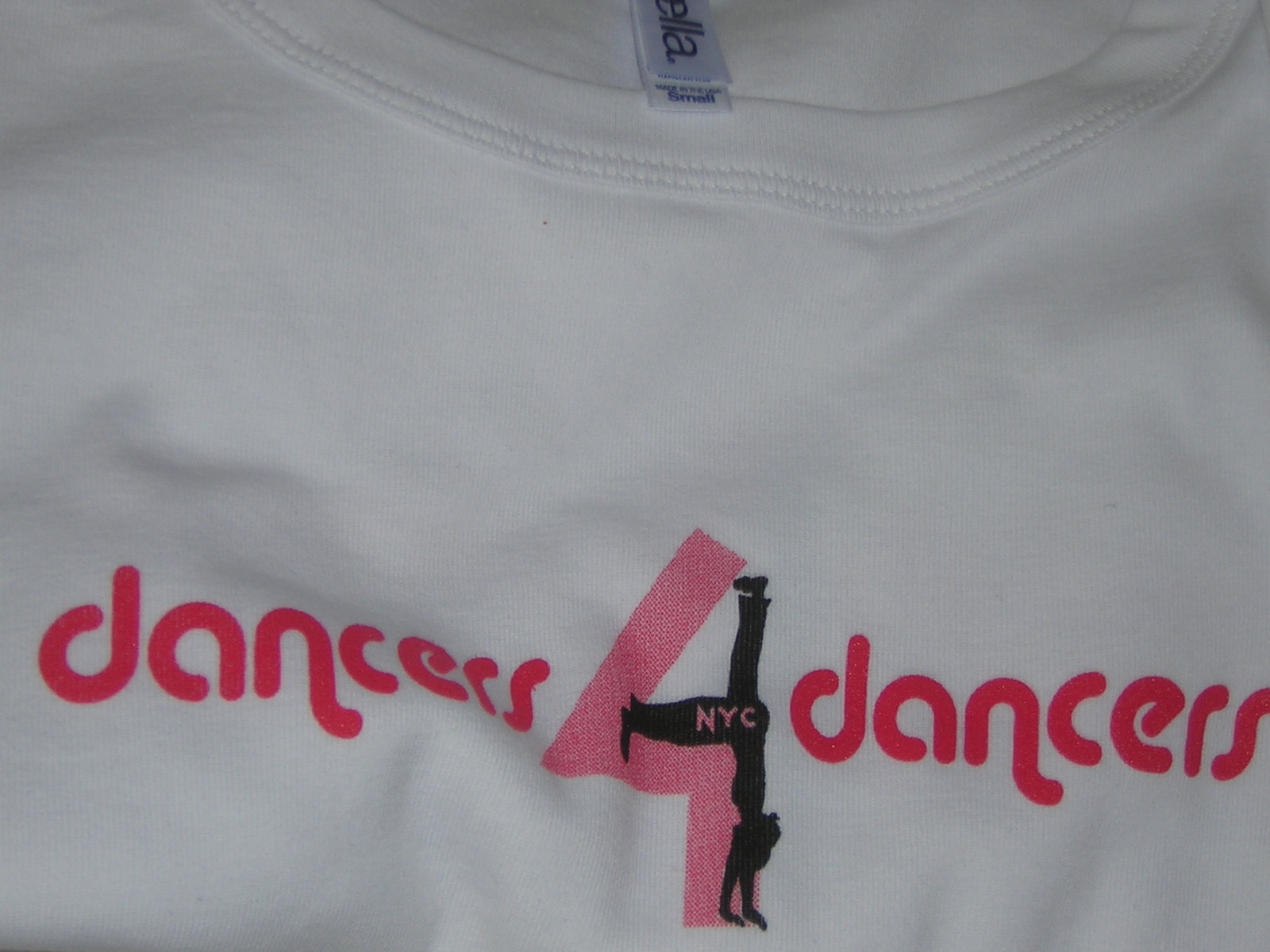 White and Pink D4D Shirt Flavor